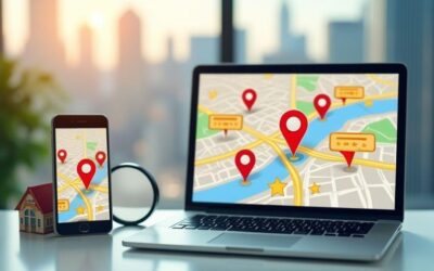 estratégias de SEO local mapas e avaliações
