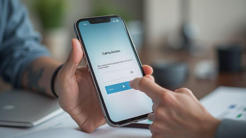 Como aumentar conversões em móveis com CTA claro e otimização UX móvel