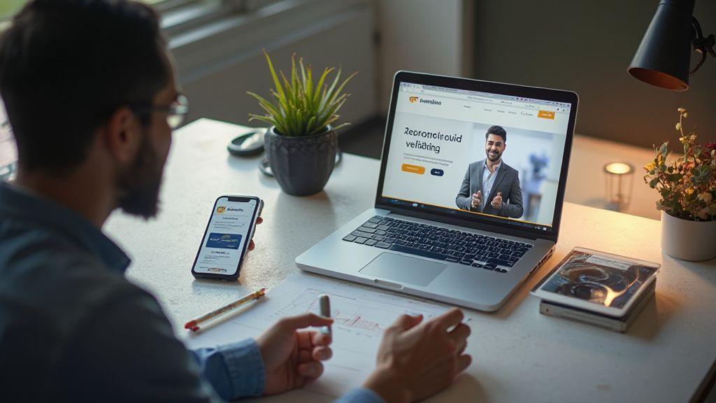 Como otimizar a landing page para webinar responsiva e medir conversões