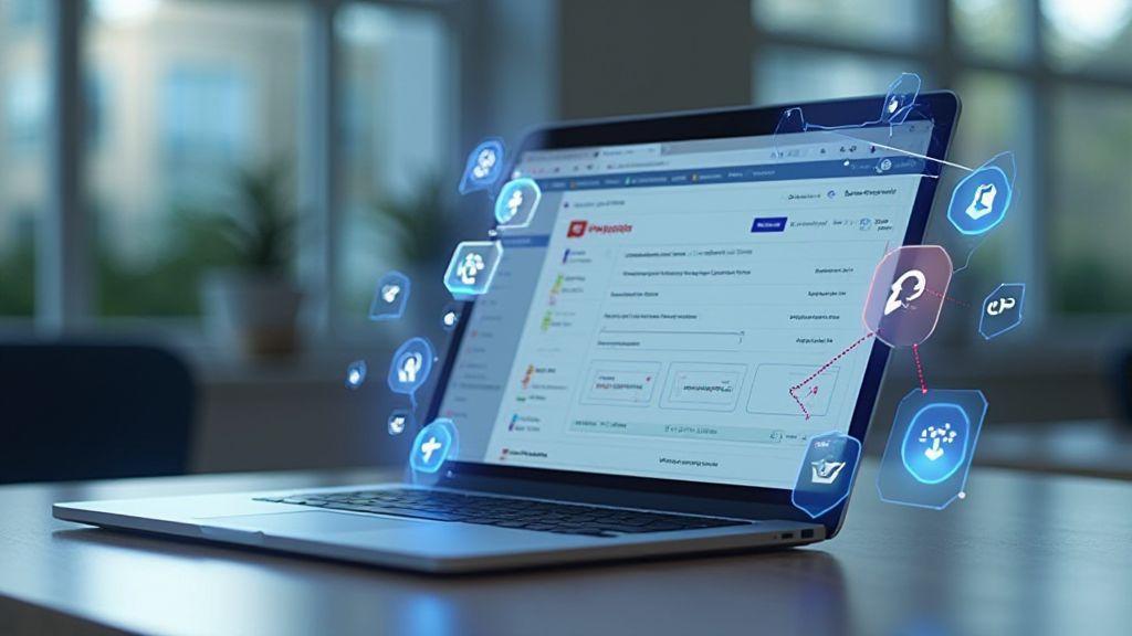 Como você configura a integração de site com CRM usando API, webhooks e formulários