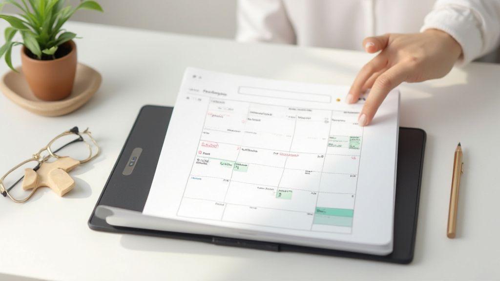 Criação de página de agendamento que vende