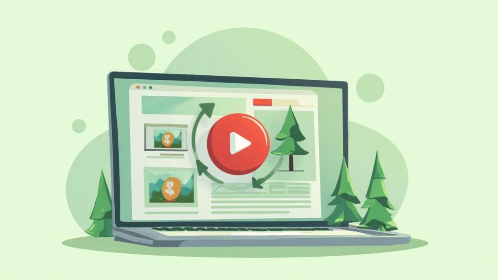 estratégia de conteúdo evergreen para YouTube reaproveitando