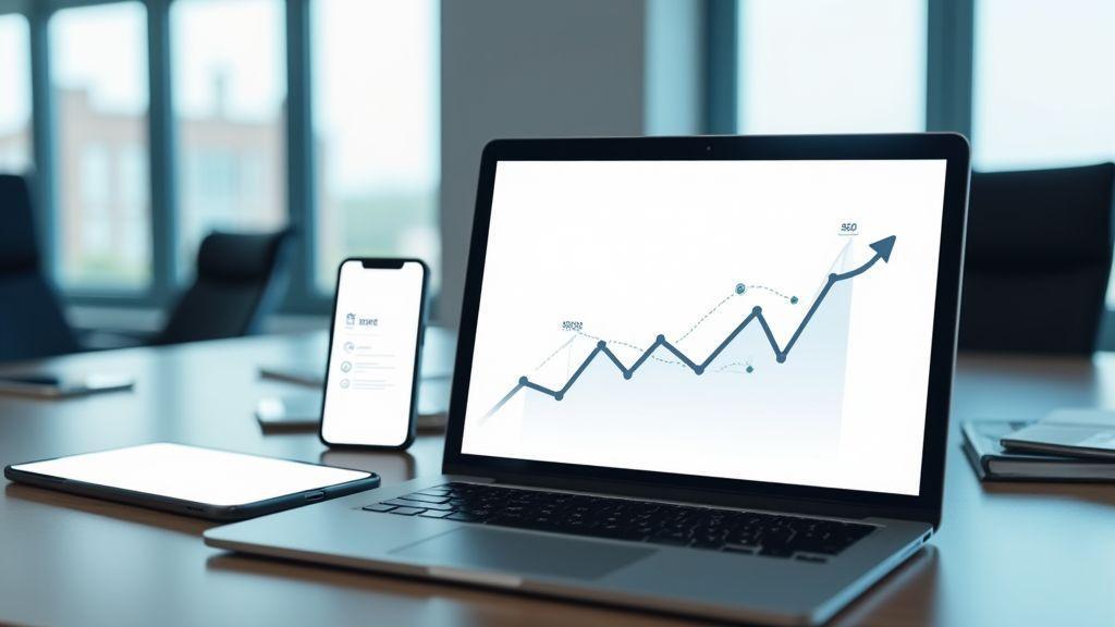 Melhores práticas de landing pages SEO B2B