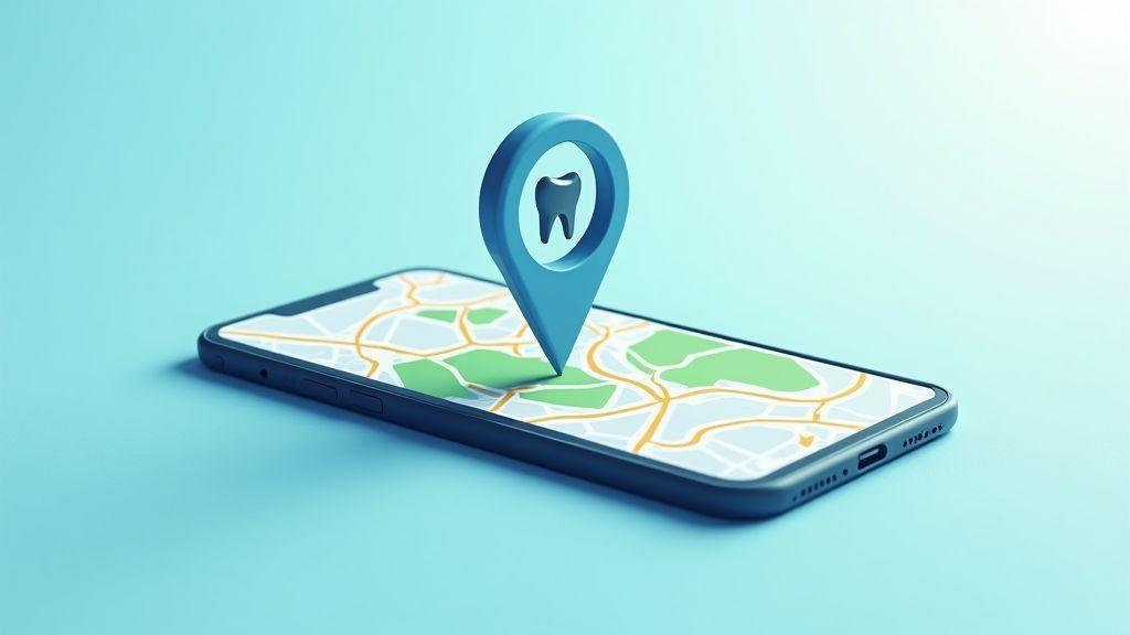 SEO local para clínicas odontológicas no mapa