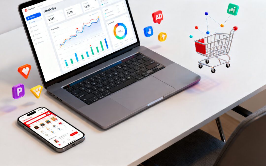 Traqueamento para e-commerce com Google Ads e Meta Ads e como medir compras com mais precisão